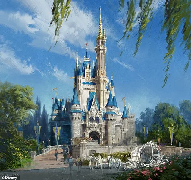Disney World Announces Color Change for Iconic Castle, Sparking Public Debate