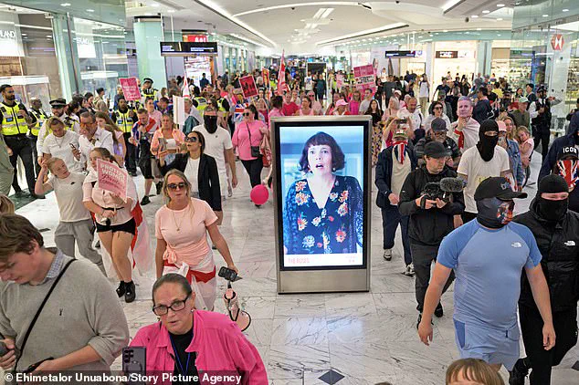 Violent Confrontation at Canary Wharf: Protesters and Police Clash in Chaotic Scene as Anti-Migrant Rallies Turn Ugly