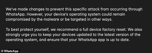 WhatsApp Vulnerability Exposes iPhone Users to Cyber Threats, Urging Immediate App Update