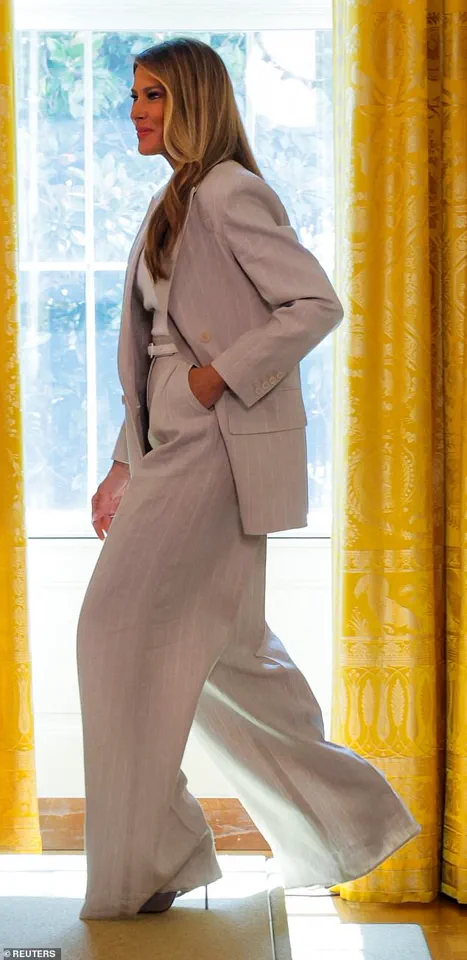 Breaking: Melania Trump Makes Bold Sartorial Statement at White House AI Education Meeting, Redefining First Lady Fashion Norms