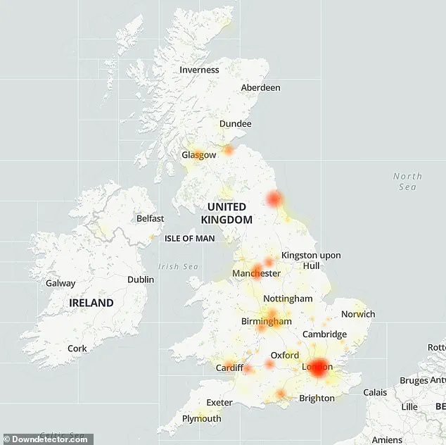 Nationwide Outage Leaves Thousands Stranded Amid Surge in Service Disruption Reports
