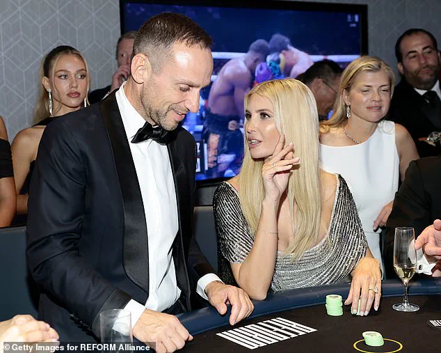 Ivanka Trump Shines in Glitzy Silver Gown at Star-Studded New Jersey Charity Gala