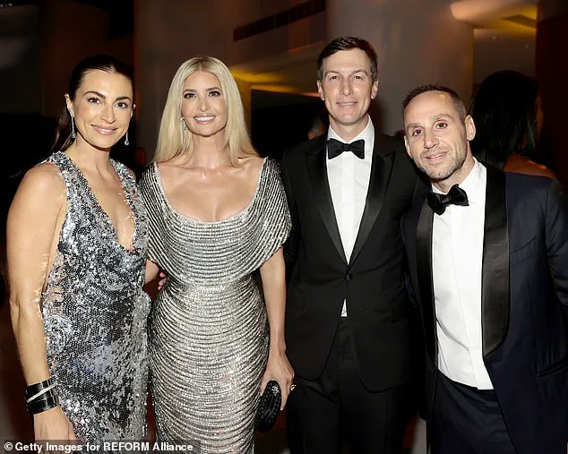 Ivanka Trump Shines in Glitzy Silver Gown at Star-Studded New Jersey Charity Gala