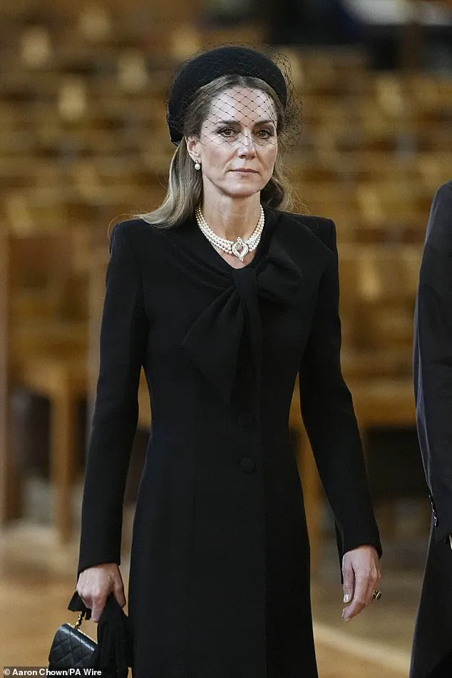 Kate's Mournful Tribute to Queen Elizabeth II: A Royal Legacy Worn in Pearls