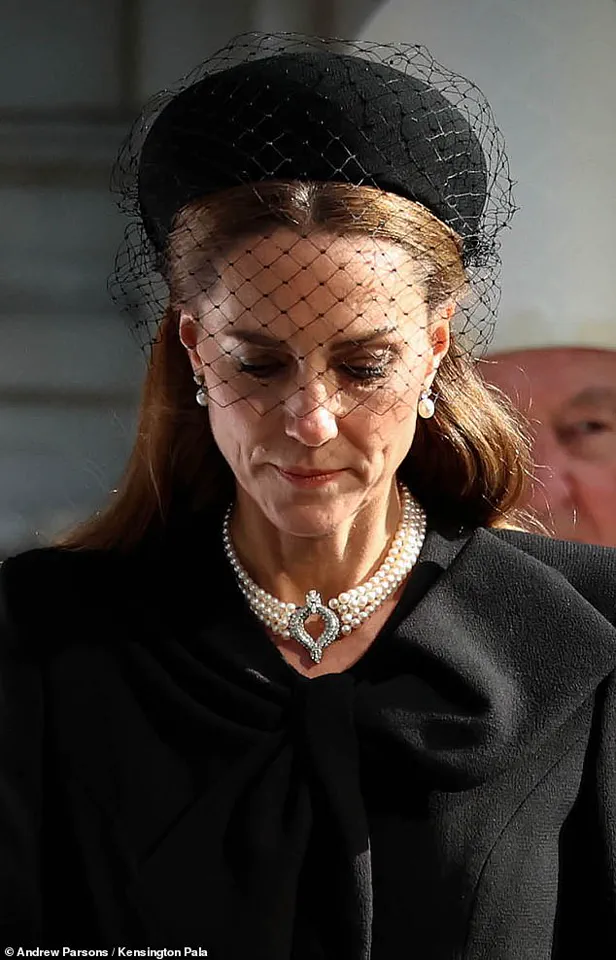 Kate's Mournful Tribute to Queen Elizabeth II: A Royal Legacy Worn in Pearls