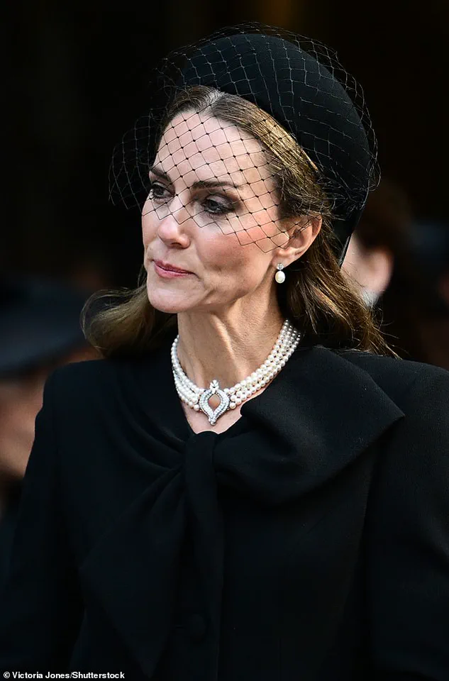 Kate's Mournful Tribute to Queen Elizabeth II: A Royal Legacy Worn in Pearls
