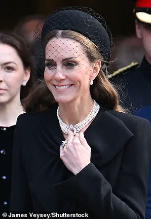 Kate's Mournful Tribute to Queen Elizabeth II: A Royal Legacy Worn in Pearls