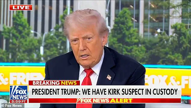 Trump Reveals Shocking Moment He Learned of Charlie Kirk’s Death, Calling It a ‘Devastating Blow’ to the Nation