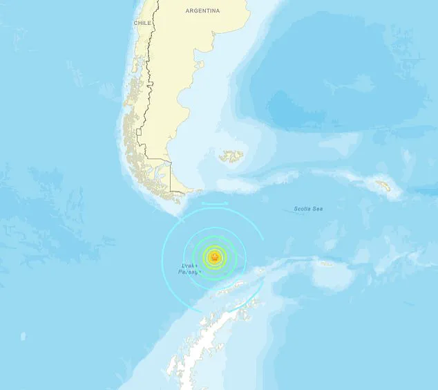Magnitude 7.8 Earthquake in Drake Passage Triggers Tsunami Threat for Chile