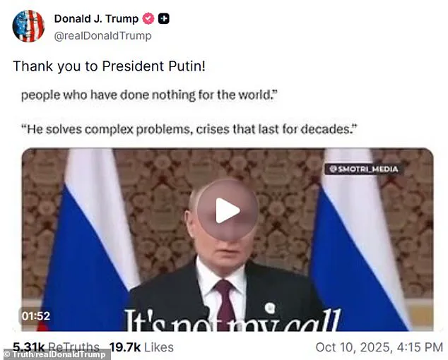 Nobel Peace Prize Controversy Sparks Geopolitical Tensions as Trump and Putin Clash Over Venezuela's Maria Corina Machado