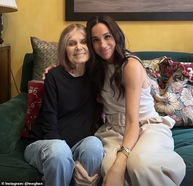 Behind Closed Doors: Meghan Markle’s Exclusive Access to Gloria Steinem Exposes Her Relentless Self-Promotion and Political Ambitions