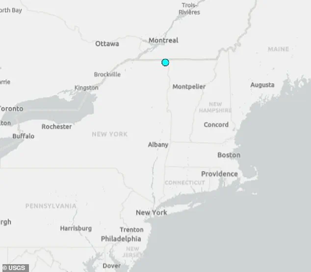 Magnitude 2.6 Earthquake Shakes Chazy, New York, Per U.S. Geological Survey