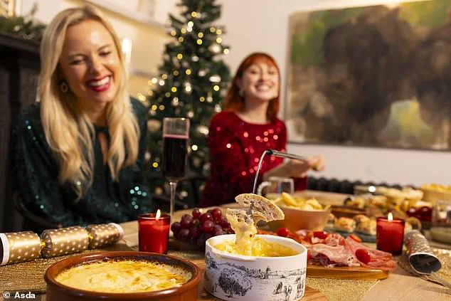 Asda survey reveals shift in Christmas traditions: Baked cheese emerges as Brits' favorite festive snack