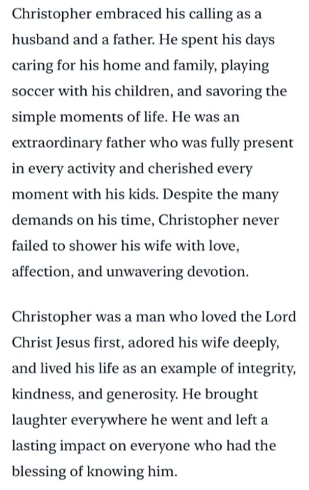 Controversy Surrounds Obituary of Ohio Billionaire Heir Christopher Lindner Amid Omissions of Key Life Details