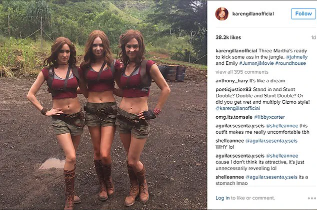 Karen Gillan Returns to Jumanji: Nostalgia and Excitement as Promotional Photos Showcase Star-Studded Cast