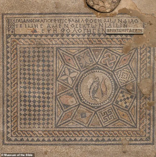 Unearthing a Biblical Legacy: 1,500-Year-Old Christian Mosaic Reveals Early Theological Art in Urfa, Turkey