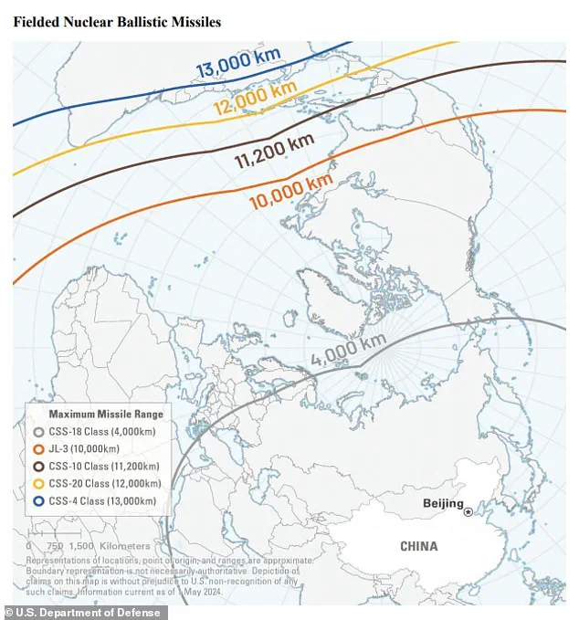 Exclusive Pentagon Report Reveals China's Secret Nuclear Arsenal: 100+ Missiles Capable of Reaching the U.S.