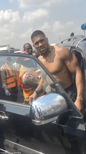 Legal and Emotional Aftermath of Anthony Joshua's Near-Fatal Car Crash Sparks Public Outcry in Nigeria