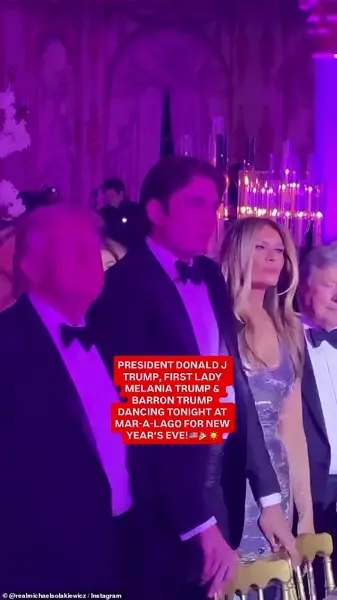 Trump's Immigration Enforcers Caught Dancing to 'Ice Ice Baby' at Mar-a-Lago New Year's Eve Party