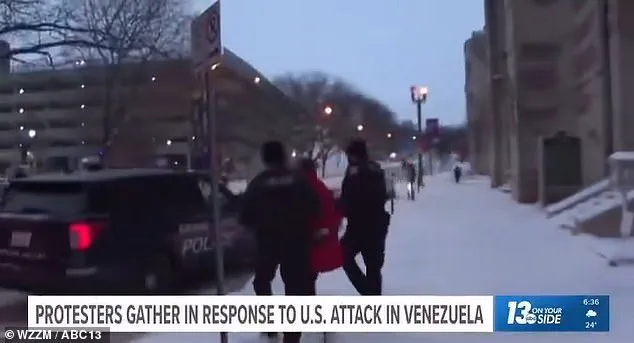 Woman Protesting US Raids in Venezuela Arrested During Live Interview