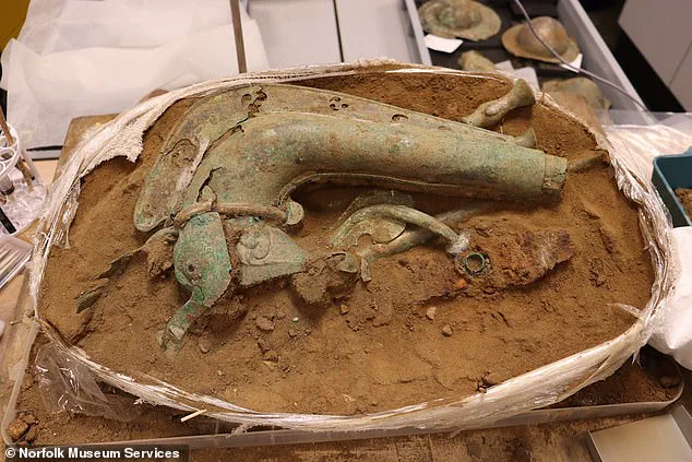 Remarkable Iron Age Hoard Discovered in West Norfolk, Including Rare Battle Trumpet Linked to Celtic Warriors