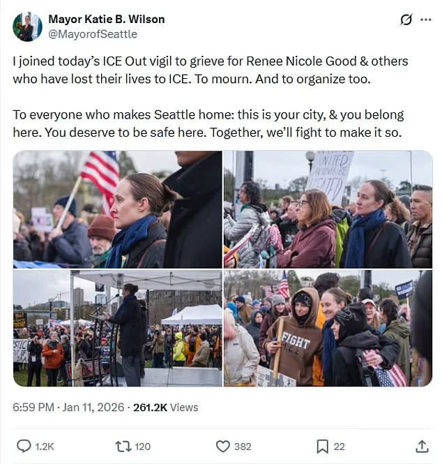 Seattle Mayor Katie B. Wilson Under Fire After Photo with Far-Left Activist Advocating Arson