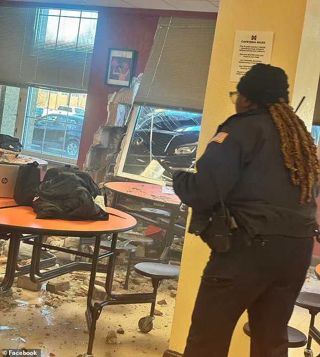 Failed Brakes Cause Car Crash at Memphis High School Cafeteria During Breakfast
