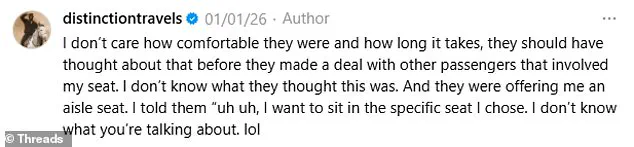 Travel Influencer's Heated Debate Over Seat Swap Incident at Dallas-Fort Worth International Airport