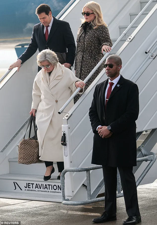 Trump's Arrival in Switzerland Sparks High-Stakes Diplomatic Talks Over Greenland Acquisition Proposal