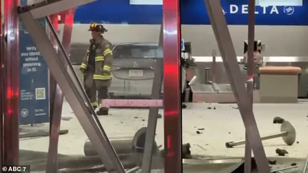Detroit Metro Airport in Chaos After Car Crash in Busy Terminal