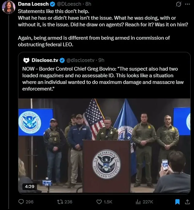 Border Patrol Shooting Ignites Debate on Lethal Force Policies Among Conservatives