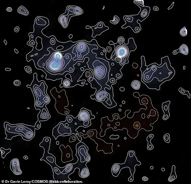 NASA and Durham University Reveal Most Detailed Dark Matter Map Using James Webb Space Telescope