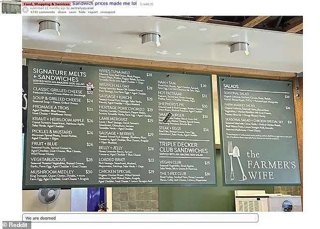 California Sandwich Shop Closes Amid Economic Hardship After Viral Criticism of Exorbitant Menu Prices
