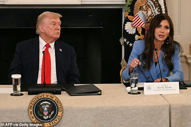 Kristi Noem Faces Sharp Drop in Approval Amid DHS Controversy and Political Backlash