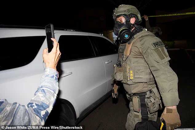 Federal Agents Spray Unidentified Substance During Escalated Phoenix Immigration Protest