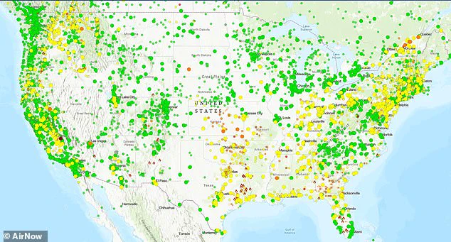 Hazardous Air Quality Sparks Health Advisories: EPA and Agencies Warn of Risks Across the U.S.