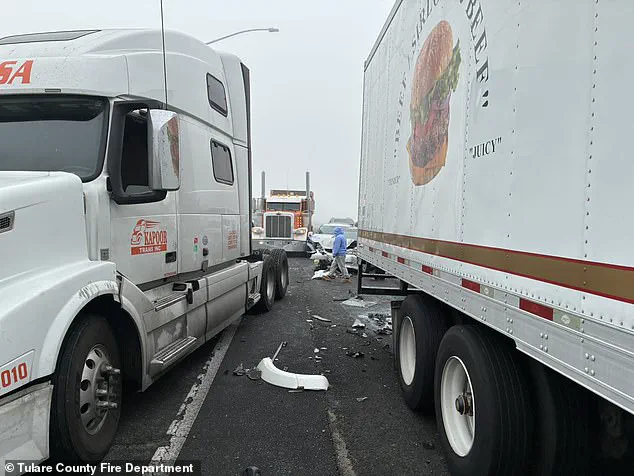 Massive Chain-Reaction Crash Triggers Worst Pileup in Years on California Highway 99 Due to Dense Fog