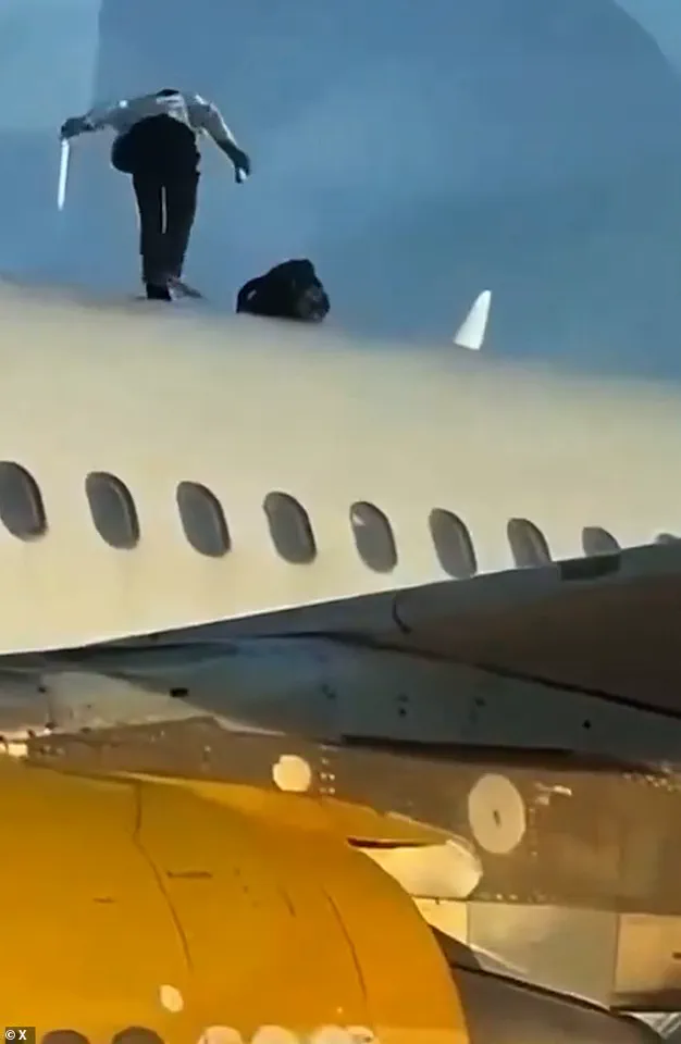 Defiant Man Climbs Plane Roof at Valencia Airport, Causing Two-Hour Delay