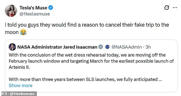 Artemis II Delay Sparks Conspiracy Theories and Skepticism Over NASA's Lunar Ambitions