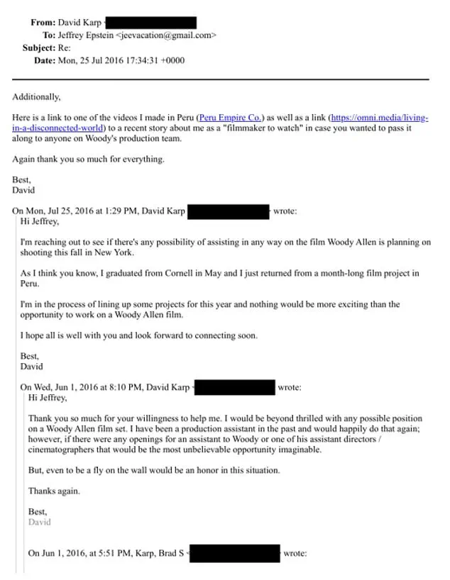 Paul Weiss Chairman Brad Karp Resigns After DOJ Discloses Epstein Links