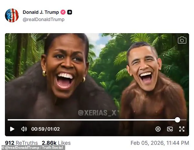 Trump Refuses to Apologize for Controversial Video Depicting Obamas as Apes Amid Outcry