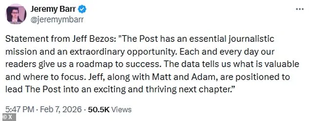 Will Lewis Resigns as Washington Post CEO Amid Layoffs and Concerns Over Journalism Legacy