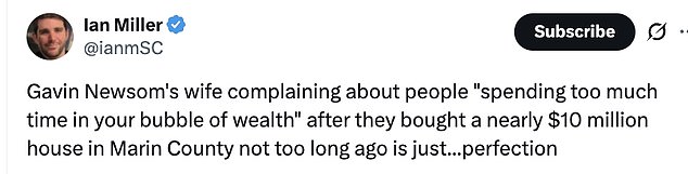 Republicans Seize on Jennifer Siebel Newsom's Elitism Criticisms to Undermine Gavin Newsom's 2028 Bid