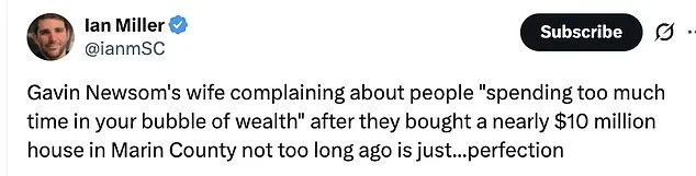 Republicans Seize on Jennifer Siebel Newsom's Elitism Criticisms to Undermine Gavin Newsom's 2028 Bid