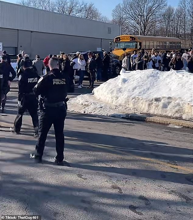 Chaos and Tragedy: Gunfire Erupts at Rhode Island High School Hockey Rink, Leaving Two Dead
