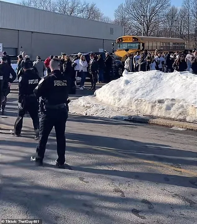 Chaos and Tragedy: Gunfire Erupts at Rhode Island High School Hockey Rink, Leaving Two Dead