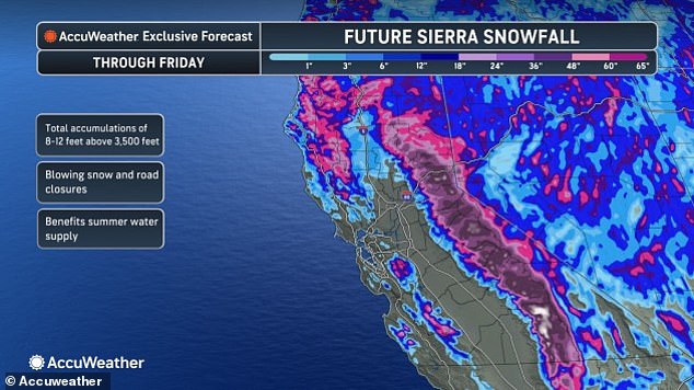 Historic Winter Storm Batters Western U.S., Bringing Two Feet of Snow and Treacherous Travel Conditions