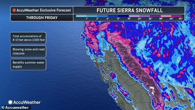 Historic Winter Storm Batters Western U.S., Bringing Two Feet of Snow and Treacherous Travel Conditions