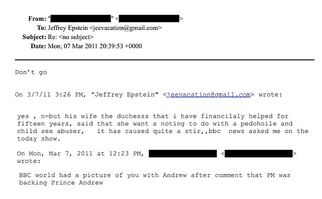 Newly unearthed Epstein emails reveal 15-year financial support for Sarah Ferguson from disgraced financier