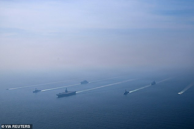 US Drones Signal Escalating Tensions in Persian Gulf as MQ-4 Triton Surveillance Raises Questions Over Potential Military Moves